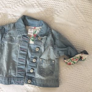 Baby girls jean jacket